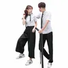 japanese High School Uniforms Students Class Service For Girls And Boys Lg Sleeve Summer Suits Women Men JK Cosplay Uniform W4qz#