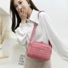 women Rhombus Shoulder Bag Creative Fi Solid Color Nyl Large Capacity Ladies Shoulder Menger Satchel Bag Y4qz#