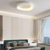 Plafondverlichting Moderne LED-verlichting voor woonkamer Slaapkamer Studeerkantoor Ronde glanslamp met afstandsbediening Dimmen