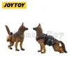 JOYTOY 1/18 Action Figure 2 PZ/SET Militare Cane Canino Anime Collezione Modello Militare 240328