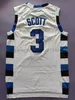 One Tree Hill 23 # Lucas Scott 3 # Nathan Scott Maillot de basket-ball pour homme cousu