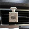 Interior Decorations Interior Decorations Diamond Per Bottle Decor For Vent Clip Air Freshener In Decoration Aroma Diffuser Car Access Dhdit