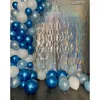 Parti Dekorasyonu 85pcs Mavi Beyaz Sier Metal Balon Garland Arch Etkinlik Bebek Duş Doğum Günü Dekoru Damla Teslimat Ev Bahçe Festivali S DHMNC