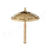 장식 인형 놋쇠 바구아 우산 형성 타이 치 12 개 8 성급 별자리 절묘한 가정 상서로운 장식품 종교