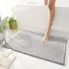 Tapis De bain tapis De sol absorbant Tapete Anti chambre Chenille pour tapis De vie microfibre eau enfants salle De bain Slip Banheiro tapis