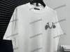 xinxinbuy Men designer Tee t shirt 2024 Italy Hand drawn letter graffiti Printing short sleeve cotton women gray black apricot white XS-XL