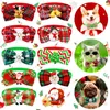 Coleiras para cães 1 peça, decoração de natal para animais de estimação, gravata borboleta para cães, cachorro, natal, tosa, itens de gato, animais de estimação, acessórios pequenos