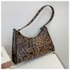 leopard Print Armpit Bag Fi Design Ladies Spreadscards Soft PU Leather Ladies Bag Retro Simple Girl Clutch Wallet Handbag V8eE#