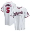 Maillot de Baseball de l'équipe nationale 2 # GARCIA 5 # ABRAMS 1 #, nouvelle collection 2023