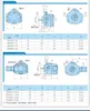 TOP Trochoid Oil Pump with pressure relief valve Valve Triangle Pump Small Gear pump for Lubricationpressure overflow valve