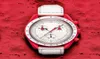 Męskie księżyce zegarki pełne funkcja Chronograph BIOceramic zegarek luksusowy projektant Watches Wysokiej jakości limitowana edycja na rękę