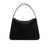 borsa aro nera nuova borsa in pelle morbida pendolarismo design senso borsa sotto le ascelle borsa di fascia alta 522n #