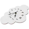 Wall Clocks Home Decor Hanging Clock Cartoon Cloud The Clouds Convenient Kid's Room White Decoration Office