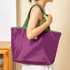 large Supermarket Shop Bag Drawstring Vegetable Fruit Bag Envirmental Protecti Fi Shoulder Bag Handbag Grocery 622t#