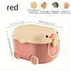 1psc Christmas Gift Duck Sorting Home Cute Shape, Clothes Storage, with Wheels, Box, Suitable for Living Room, Bedroom, Storage Box