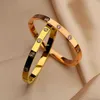 2024 Dunne nagel elastische armband voor mannen en vrouwen Titanium staal niet-vervagende water diamanten armband dames Instagram nieuwe trendy niche ontwerp licht luxe h