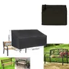 Housses de chaise Couvre-poussière empilés avec sac de rangement étanche extérieur jardin patio meubles protecteur canapé