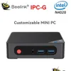 Mini Pcs Ipc-G Fanless Pc Personalizável Intel Celeron N4020 Até 2.8Ghz Ddr4 Ssd 2Xgigabit Lan Wifi5 Bt5.1 1Xhd 1Xdp 3Xusb3.0 Drop Del Otdx4
