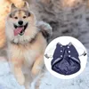 Vêtements de chien Costume d'hiver de baseball avec manches à manches longues Veste épaisse durable pour petits chiens moyens