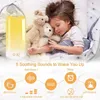 Horloges de table réveil lumière lever du soleil simulation réveil pour enfants dormeurs lourds chambre avec double alarmes