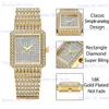 Andra klockor Små kvinnor Stylish Luxury Gold Diamond Bling Party Jewelry Ladies Dress Quartz Es Elegant Clock Female Gift T240330