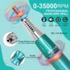 Professional 35000RPM Portable Electric Nail Drill Machine Display Nails Sander For Acrylic Gel Polish Rechargeable Nail Tool 240315