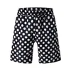 Shorts masculinos boho retro placa floral para homens cordão duplo bolso calções de natação joelho troncos swimwear havaiano beachwear