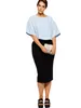 بالإضافة إلى الحجم الأنيق Fi Summer Spring Midi Skirt Women Casual Solid Black Fluication Weist Gread Pencil Skirt Large 4xl 5xl P8tn#