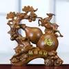 Chinese Fortuin Kalebas Thuis Woonkamer Ornamenten Wijnkoeler Entree Decoratie voor Vrienden Housewarming Gift 240325