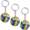 Porte-clés 3pcs volley-ball porte-clés sport anneau sac à dos sac à main décor pour femmes hommes enfants