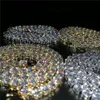 3mm 4mm 5mm 6mm 1 rangée brillant chaîne de tennis collier hommes Hip Hop glacé Bling CZ collier bijoux or argent couleur charme cadeau 240323