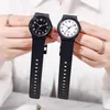 Relógios de pulso simples moda relógio de quartzo para mulheres estudante relógios de pulso pulseira de silicone relógio atacado reloj mujer elegante reloj de mujer 24329