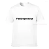 Kvinnors T-skjortor Entreprenör T-shirt Män T-skjorta födelsedagspresent Anpassade skjorta Idéer Toppar och tees Personliga coola presenter