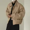 Herenjassen Mode Herenjas Comfortabel Casual Universele reverskraag Naaktkleurige trenchcoat Winddicht