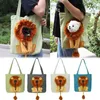 Kattbärare väska katter husdjur produkthund ryggsäck utgående resor husväska handväska för lejonpåsar tillbehör