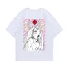 Japansk carto anime otaku hentai senpai grafiskt tryck t-shirt fi harjuku casual kortärmhet plus size t-shirt kvinnor m75x#