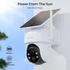 Enhance Your Home Security with Outdoor Wireless Add-On Camera, Solar Powered with Auto Tracking, Color Night Vision, Easy Setup, Support 5G 2.4 GHz WiFi