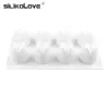 Backformen SILIKOLOVE 8 Mulden 3D Tulpe Silikonform für Mousse Kuchen Gebäck Formen Lebensmittelqualität Form Seife Kerzenherstellung