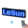 Bluetooth LED Name Badge DIY Programmable Scrolling Message Board Mini LED Display HD Text Digits Pattern Display