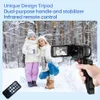 Filmadora de câmera de vídeo 4K profissional com zoom óptico de 10X, zoom inteligente de 120X, 30MP, 24FPS, foco automático, câmera de vlogging com microfone, tripé, tela sensível ao toque