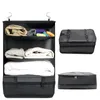 Storage Boxes 3 Tiers Portable Hanging Travel Shelves Bag Large Capacity Packing Cube Organizer 4 Compartments Carry-on