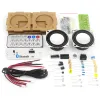 Haut-parleurs bricolage bluetooth compatible kit de production de haut-parleur kit de soudage électronique Pratique d'enseignement à double canal