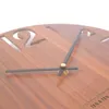 Holz 3D Wanduhr Modernes Design Nordic Kurze Wohnzimmer Dekoration Küche Uhr Kunst Hohle Wand Uhr Home Decor 12 zoll 240318