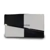 Designer Luxury fashion Diamond Clutch Bags Color matching black and white with large capacity envelope bag