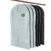 Boîtes de rangement portables imperméables protecteurs de costume de costume armoire robe robe de poussière de poussière sacs de vêtements de vêtements de vêtements