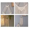 Tapeçarias 2024 Macrame Tapeçaria Tapeçaria Mão-tecida Borlas Bohemian Cortina Decoração para Quarto Casa Dormitório Casamento Backgrond