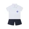 Uniformi scolastiche giapponesi in stile coreano Summer Girls Gonna torbata Camicia bianca Fi Boy Suit E1lr #