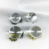 Dekorativa plattor K9 Clear Chandelier Lens Ball Crystal Glass Stand för sfärpografi Dekoration Hem Globe