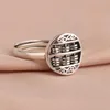 Cluster Rings Fortune Seeking And Blessing Rotating Abacus Beads Ring For Women Retro National Style China-Chic Personality Opening Gifts