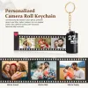 Rails 5/10pcs Photos Film Roll keychain DIY Photo Text Albums Cover Keyrings Custom Memorial Days Gift Lover Present Jewelry